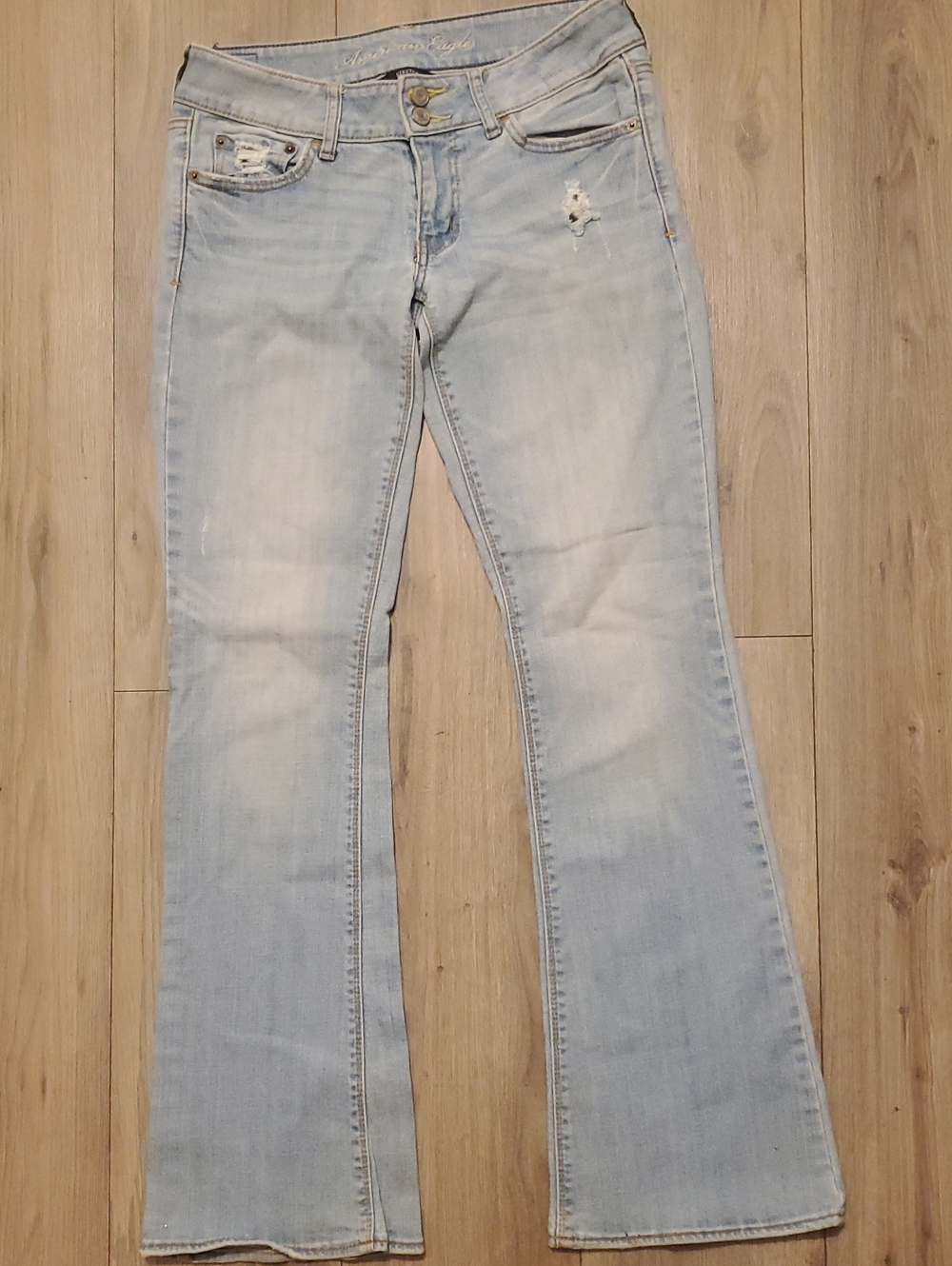 American Eagle Outfitters Light Blue Bootcut Jeans